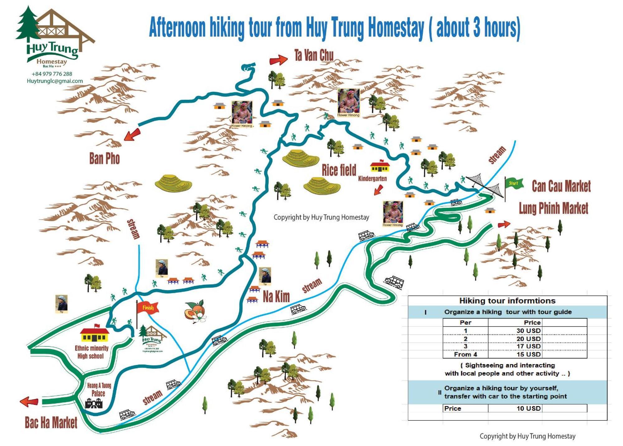 באק הא Huy Trung Homestay מראה חיצוני תמונה