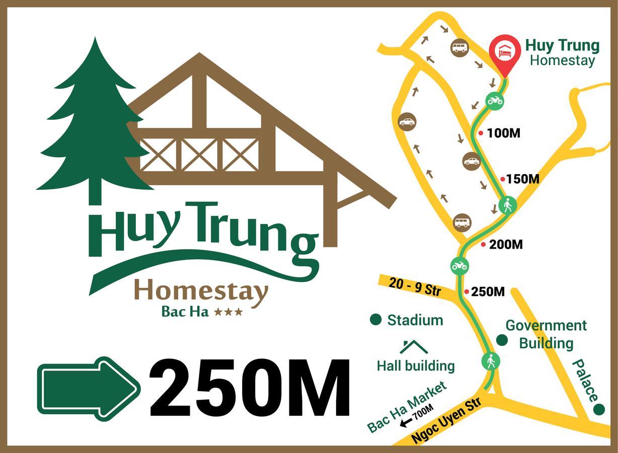 באק הא Huy Trung Homestay מראה חיצוני תמונה